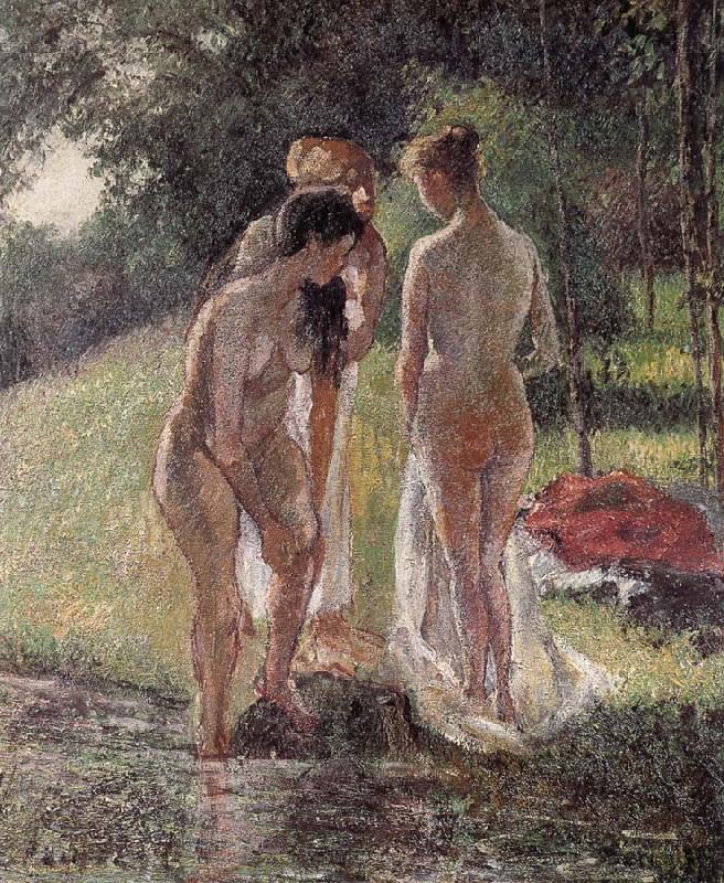 Camille Pissarro Bath France oil painting art